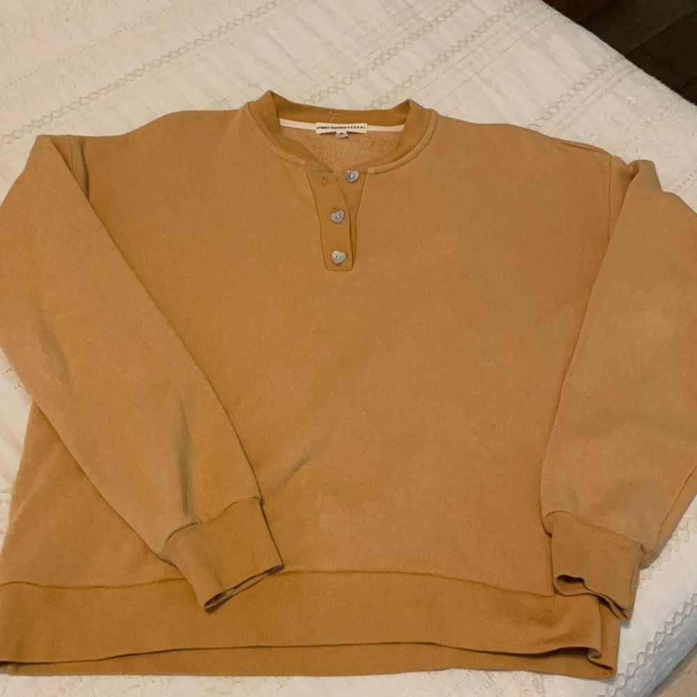 SCL x Donni Henley size M pumpkin spice
